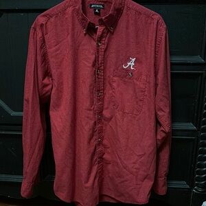 Antigua University of Alabama Button-Up Shirt - size medium